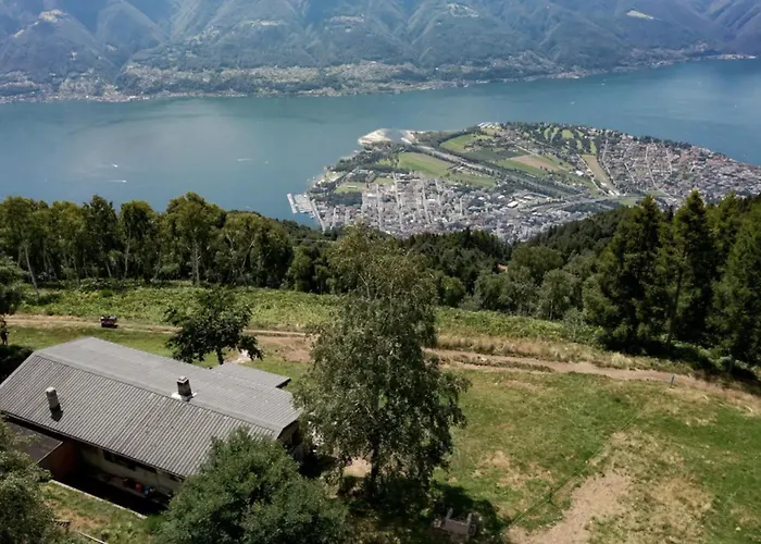 샬레 Oasi Di Pace Vista Lago-cardada-locarno Orselina