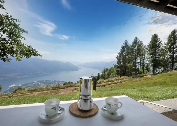 샬레 Oasi Di Pace Vista Lago-cardada-locarno *