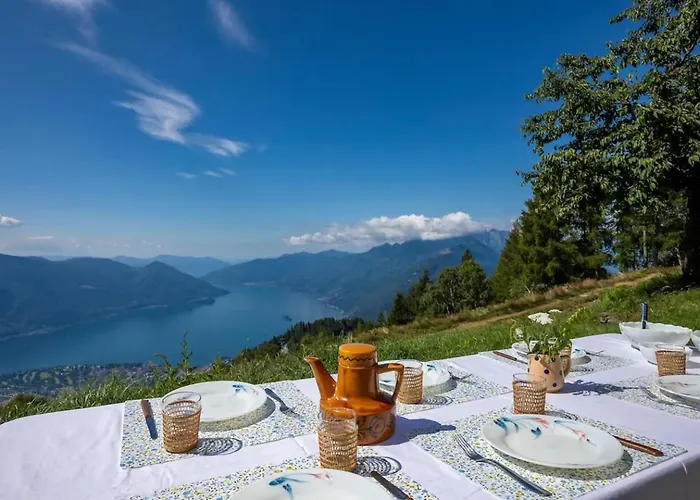 Oasi Di Pace Vista Lago-cardada-locarno Alpehytte