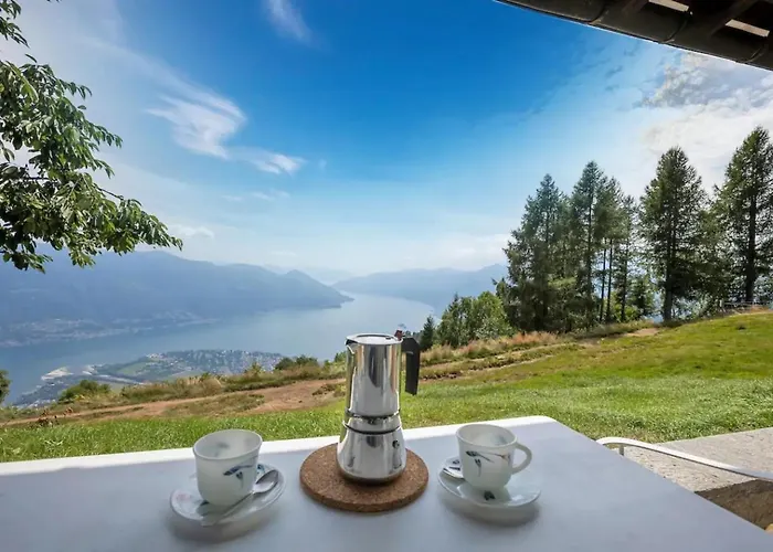 Oasi Di Pace Vista Lago-cardada-locarno 샬레 *