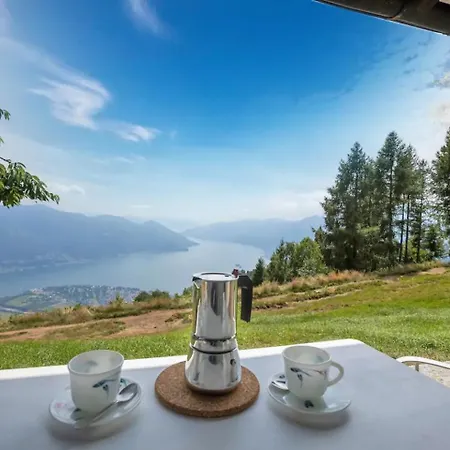 Oasi Di Pace Vista Lago-cardada-locarno Horská chata *
